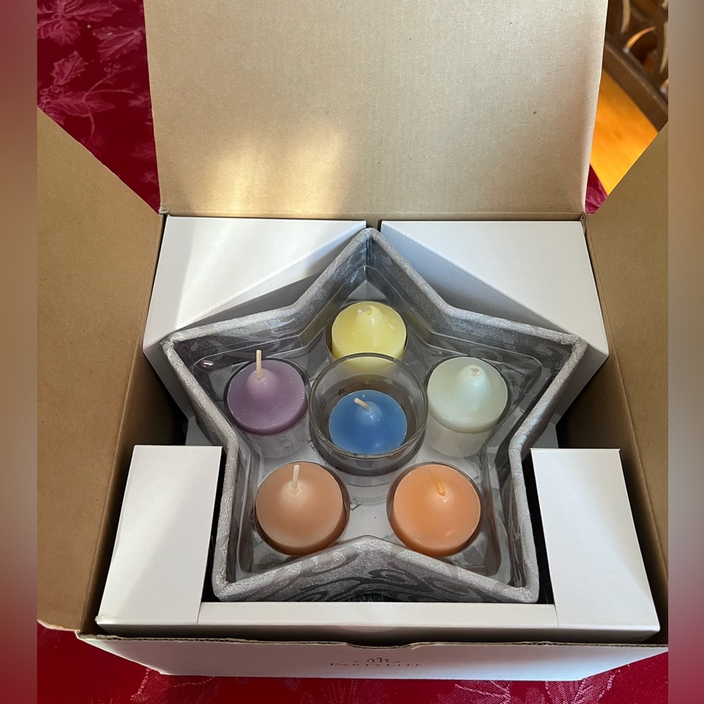 NWT PartyLite Platinum Star Sampler